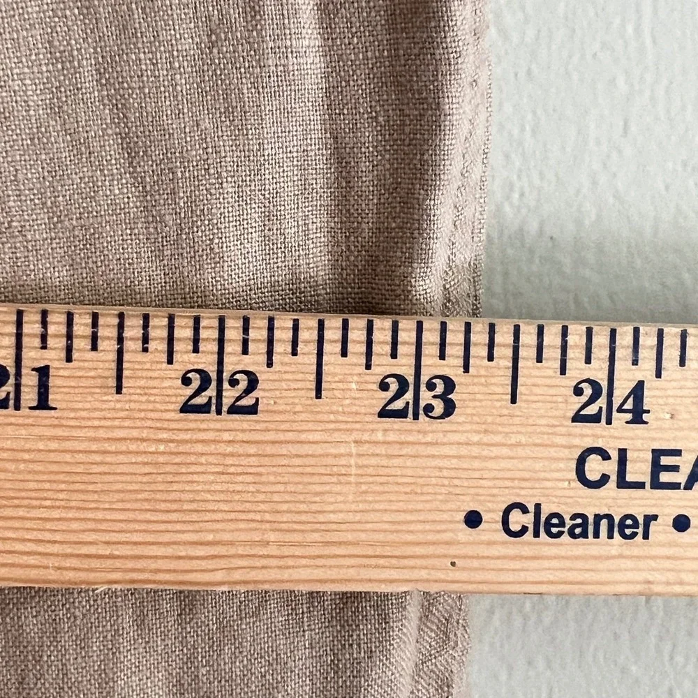 Jos. A. Bank Linen Pants Mens 38x30 Flat Front Straight Leg Khaki Summer Coastal